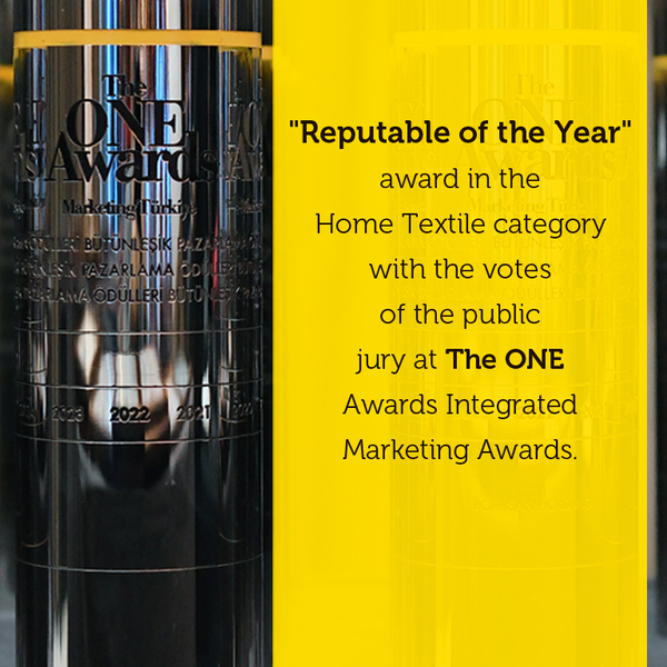 THE MOST RESPECTED BRAND OF THE YEAR ÖZDİLEK HOME TEXTILE