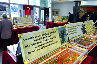 Özdilek Eskişehir'de Çanakkale Müze Sergisi