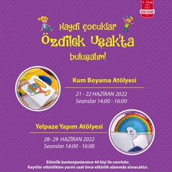 Kum Boyama ve Yelpaze Yatım Etkinlikleri Özdilek Uşak'ta!