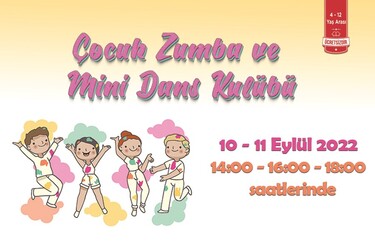 Özdilek Eskişehir'de Çocuk Zumba ve Mini Dans Kulübü