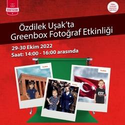 Özdilek Uşak'ta Greenbox Fotoğraf Etkinliği