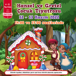 Özdilek Afyonkarahisar’da Hansel ile Gretel Çocuk Tiyatrosu 