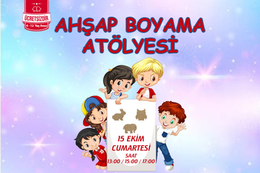 Ahşap Boyama Atölyesi Özdilek Kocaeli’de!