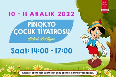 Özdilek Eskişehir'de Pinokyo Çocuk Tiyatrosu