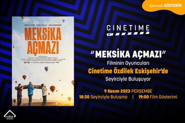 Meksika Açmazı Filminin Eskişehir Galası Özdilek Eskişehir'de