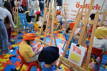 Küçük Ressamlar Özdilek Eskişehir'de