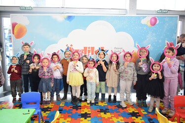 Özdilek Eskişehir’de Çocuklar Maske Atölyesinde Eğlendi