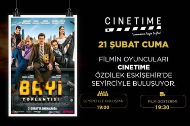 Bayi Toplantısı Filminin Eskişehir Galası Vizyon Tarihinde Özdilek Eskişehir’de 🎬