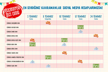 En sevdiğiniz etkinlikler evinize geliyor! 🧡