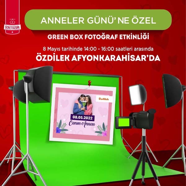 Annelere Sürpriz GreenBox Etkinliği Afyonkarahisar Özdilek’te!