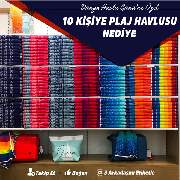 Özdilek Düzce'den 10 Kişiye Plaj Havlusu Hediye!