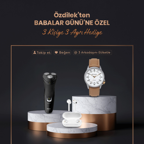 Babalar Günü'ne Özel 3 Kişiye 3 Ayrı Hediye!