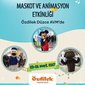 Özdilek Düzce AVM'de hafta sonu etkinlikleri devam ediyor!