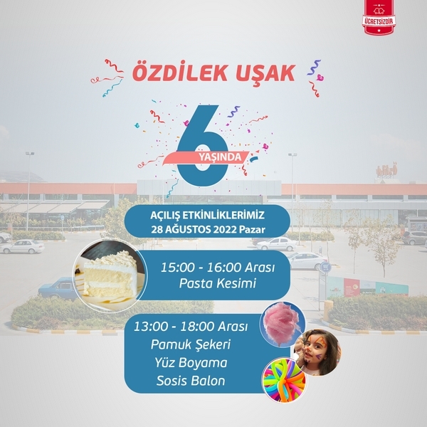 Özdilek Uşak 6 Yaşında!
