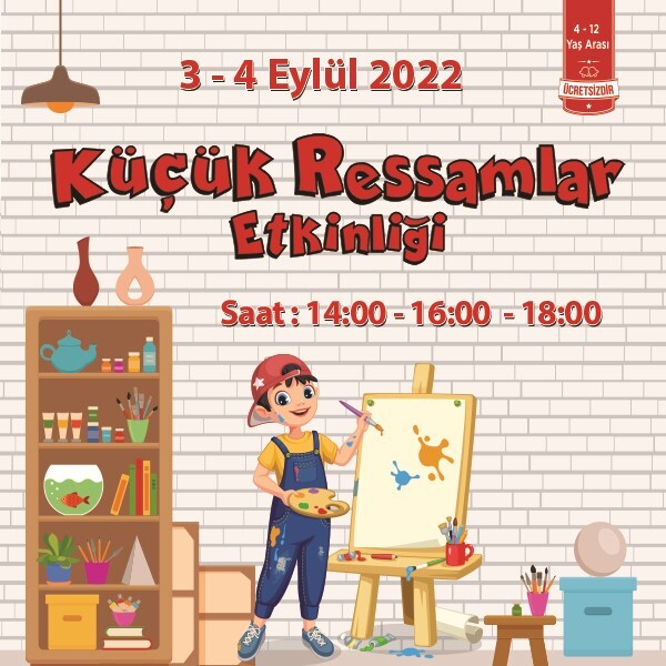 Özdilek Eskişehir'de Küçük Ressamlar Çocuk Etkinliği