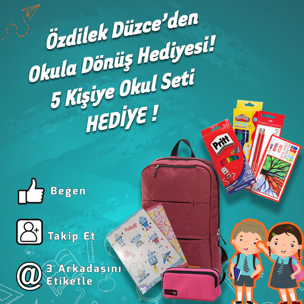 Özdilek Düzce'den Okula Dönüş Hediyesi!