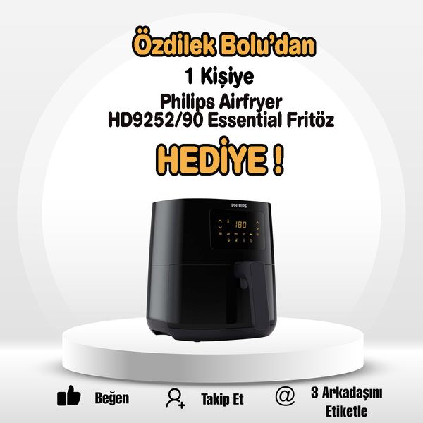 Philips Airfryer Fritöz Kazanma Fırsatı Özdilek Bolu'da!