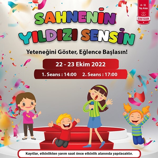 Özdilek Eskişehir'de Sahnenin Yıldızı Sensin!