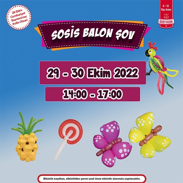 Özdilek Eskişehir'de Balon Şov