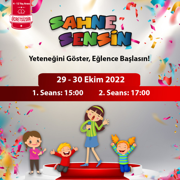 Sahne Sensin Özdilek İzmir'de