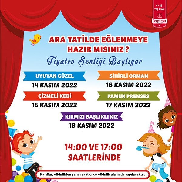 Tiyatro Şenliği Özdilek Eskişehir'de