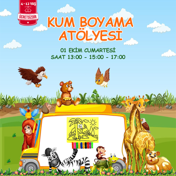 Kum Boyama Atölyesi Özdilek Kocaeli’de!