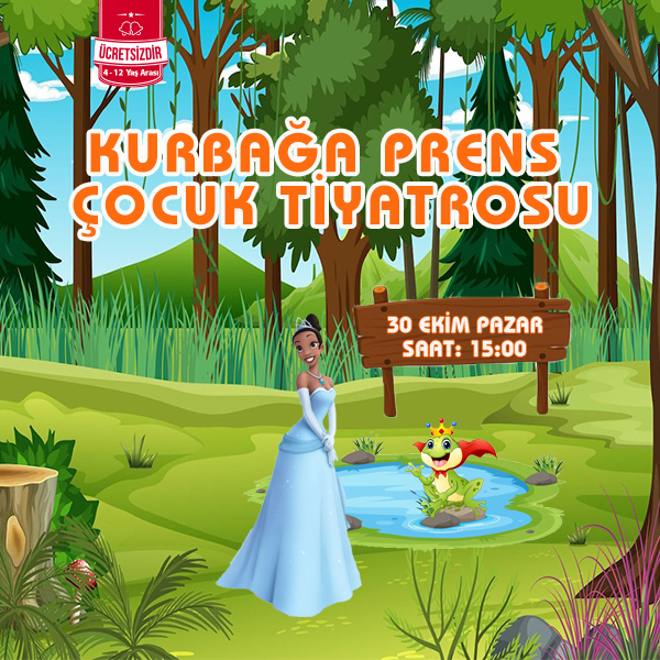 Kurbağa Prens  Çocuk Tiyatrosu Özdilek Kocaeli’de!