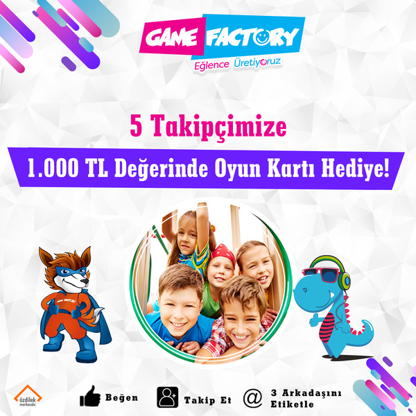 Özdilek Kocaeli’den 1.000 TL değerinde oyun kartı hediye! 