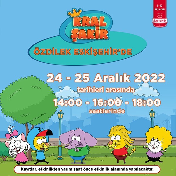 Kral Şakir Özdilek Eskişehir’de