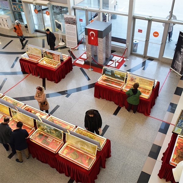 Özdilek Eskişehir'de Çanakkale Müze Sergisi