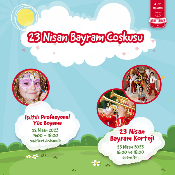 23 Nisan Bayramının Coşkusu Özdilek İzmir'de!