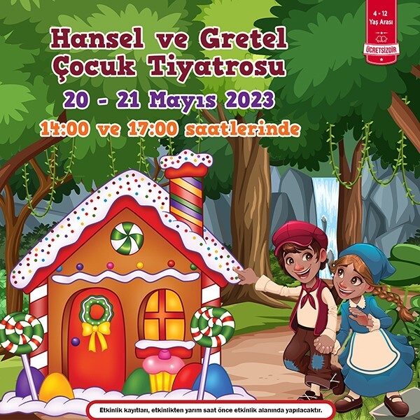 Özdilek Eskişehir'de Hansel İle Gretel Çocuk Tiyatrosu