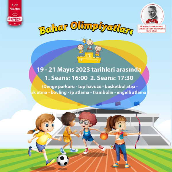 Bahar Olimpiyatları Özdilek İzmir’de!