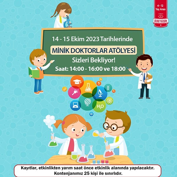 Özdilek Eskişehir'de Minik Doktorlar Atölyesi