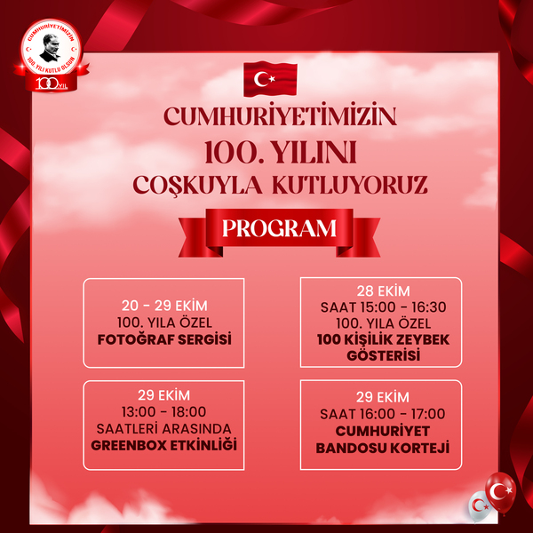 Özdilek İzmir’de Cumhuriyetimizin 100. Yılını Coşkuyla Kutluyoruz!
