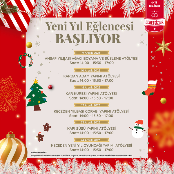 Yeni Yıl Eğlencesi Özdilek İzmir’de Başlıyor!