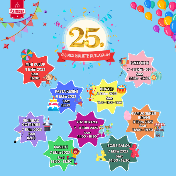 Özdilek Kocaeli 25. Yaşını Kutluyor!