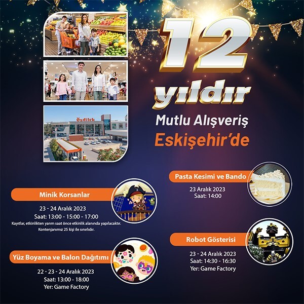 Özdilek Eskişehir 12 Yaşında