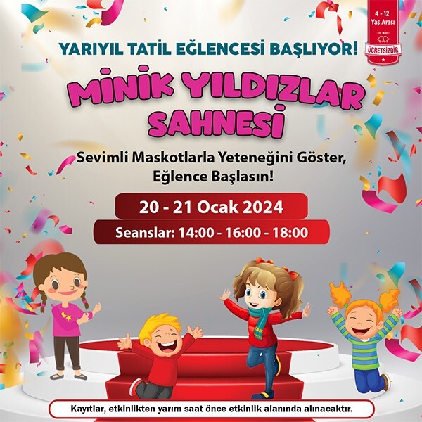 Özdilek Eskişehir'de Yarıyıl Eğlencesi Başlıyor