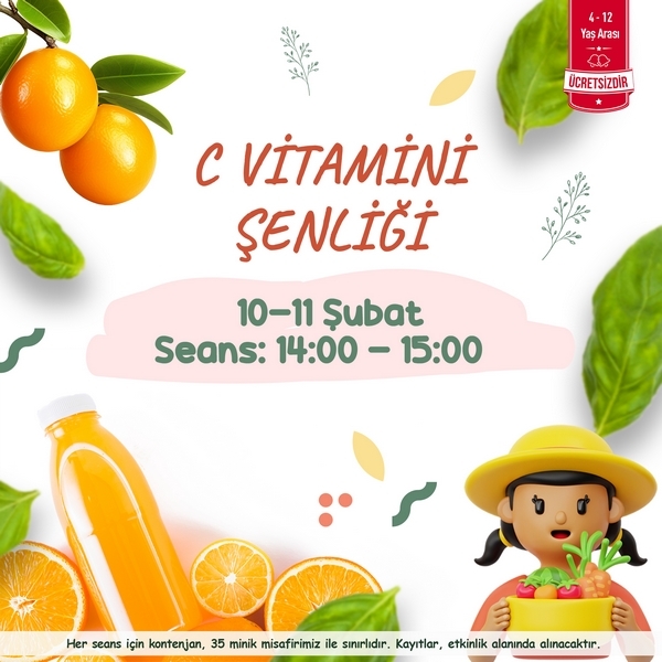 Özdilek Uşak’ta C Vitamini Şenliği