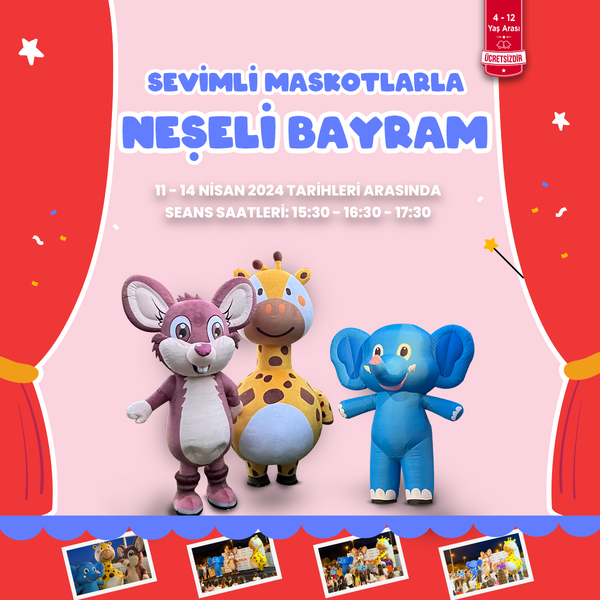 Çocukların Bayram Eğlencesi Özdilek İzmir'de