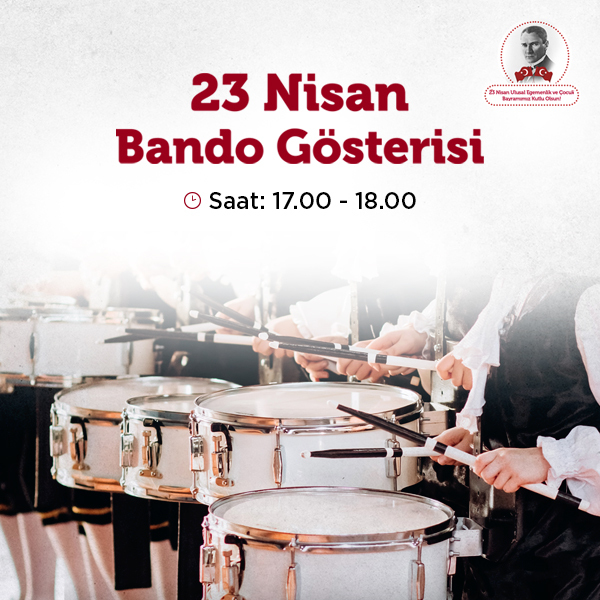 Özdilek Uşak'ta 23 Nisan Bando Gösteri