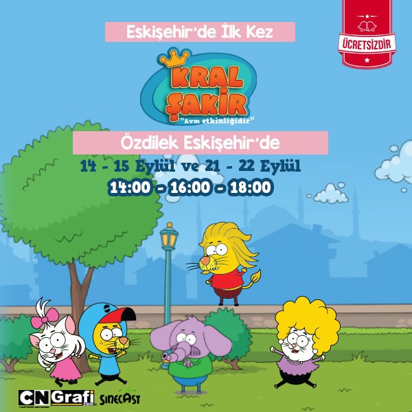 Özdilek Eskişehir’de Kral Şakir Etkinliği!