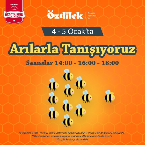 Özdilek Eskişehir’de Çocuklar Arılarla Tanışıyor