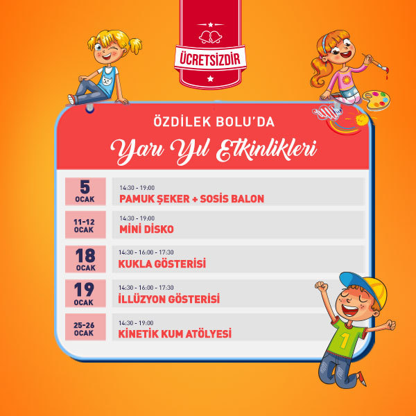 Özdilek Bolu'da Yarı Yıl Etkinlikleri