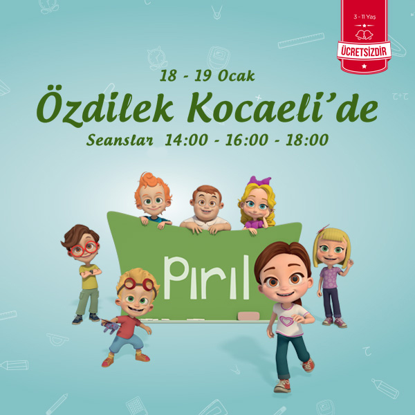 Özdilek Kocaeli'de Sevilen Karakter Pırıl Etkinliği