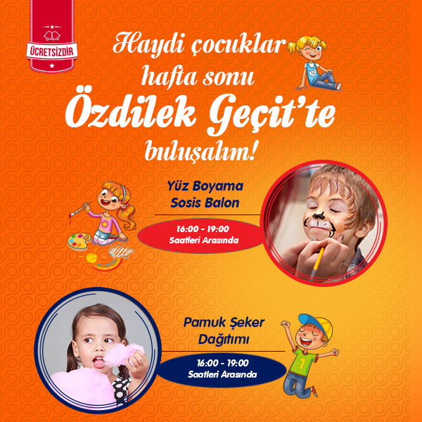 Özdilek Geçit'te Hafta Sonu Etkinlikleri
