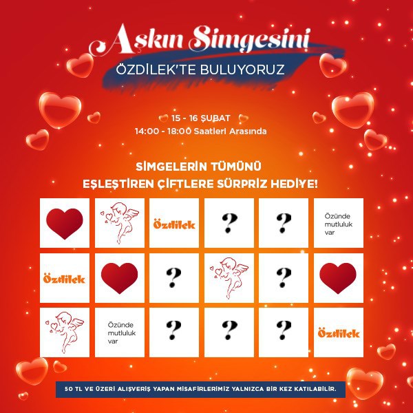 Aşkın Simgesini Özdilek Eskişehir’de Buluyoruz