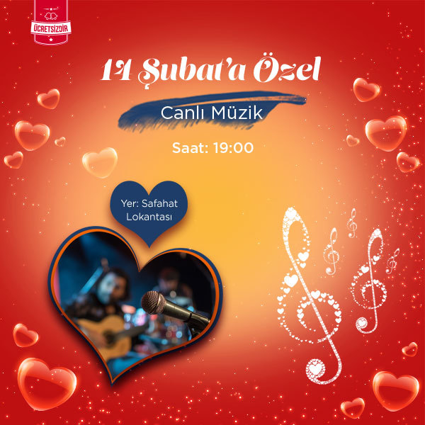 Özdilek Uşak’ta 14 Şubat’a Özel Canlı Müzik Etkinliği