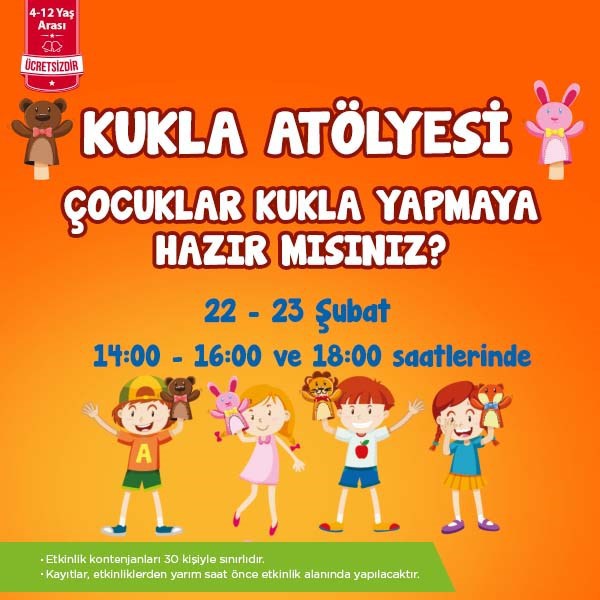 Özdilek Eskişehir’de Kukla Yapım Atölyesi